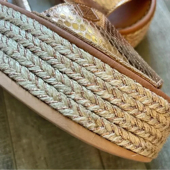 POPA Platform Sandals in Rose Gold | size 35 - Picture 5 of 9